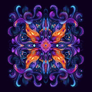 对称的万花筒之舞