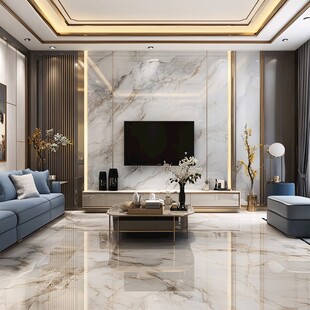 现代轻奢风格客厅设计