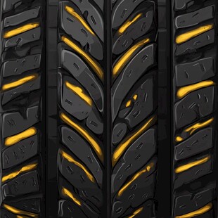 轮胎花纹的艺术