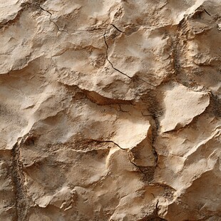 干旱地区的岩石地貌