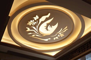 精致的室内装饰 吊灯艺术设计