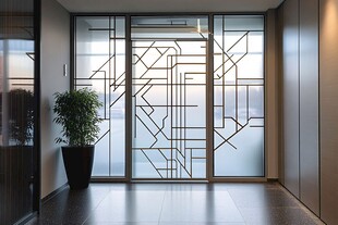 现代办公室入口设计