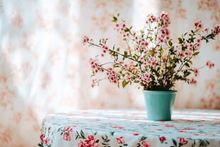 春日里的小花瓶