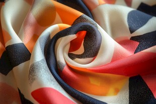 色彩斑斓的抽象图案