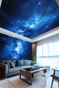 银河之夜的客厅