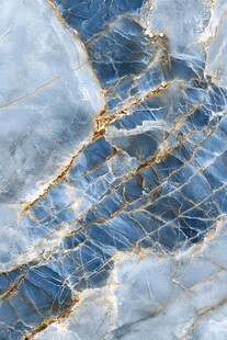 蓝色大理石纹理背景