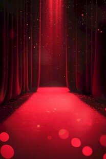 舞台红幕下的光影之旅
