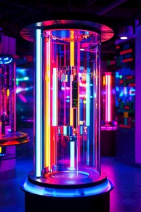 霓虹灯艺术装置