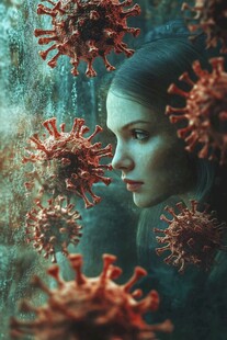 冠状病毒下的女性