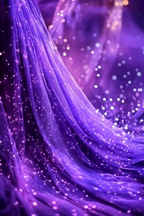 紫色光影之舞