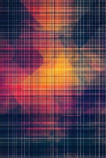 网格化抽象图案
