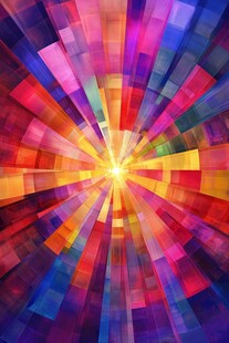 多彩抽象爆炸