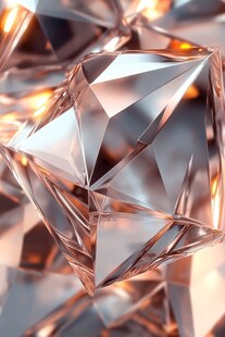 抽象的金属晶体