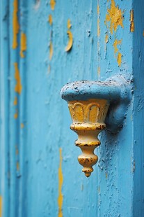 古老的蓝色之门