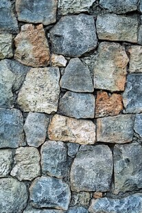 古老的石墙纹理
