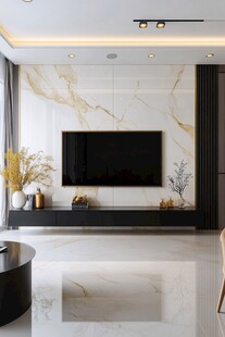 现代极简风格客厅设计