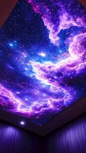 银河之夜的天花板