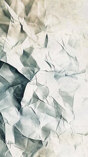 皱褶的白色纸张纹理