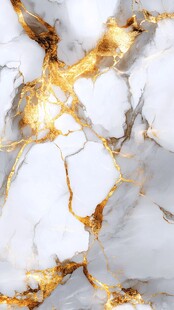 金纹白大理石纹理背景