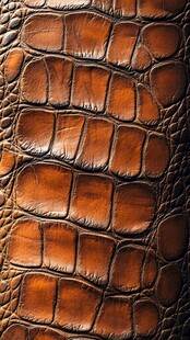 棕色鳄鱼皮纹理