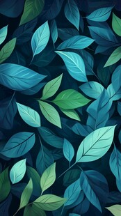 重叠的叶子之谜