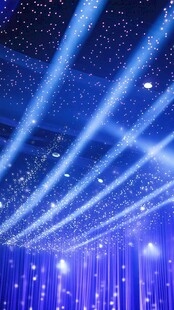 星光璀璨的夜晚