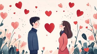 浪漫的爱情时刻