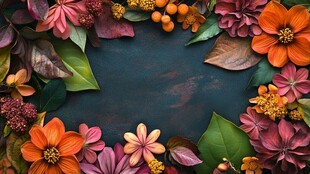 秋日盛宴 色彩斑斓