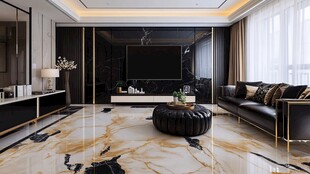 豪华现代客厅设计