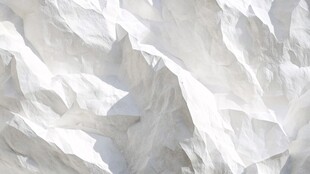 白色皱褶纸纹理