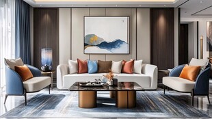 现代简约风格客厅设计