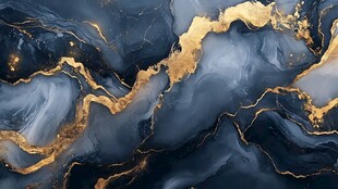 金色纹理抽象画