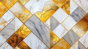 几何图案大理石纹理背景