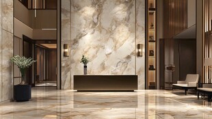 现代奢华大堂设计