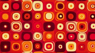 圆形图案的视觉盛宴