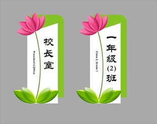 艺术科室牌