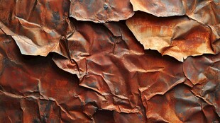 锈迹斑斑的金属表面