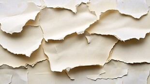 撕裂的纸张纹理