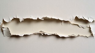 被撕裂的纸张之谜