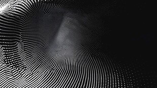 抽象的数字波浪