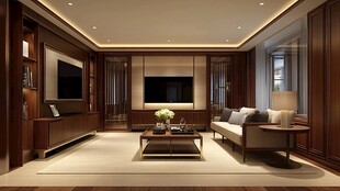 现代简约风格客厅设计