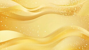 金色抽象波浪纹理背景