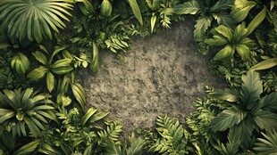 丛林中的自然绿洲