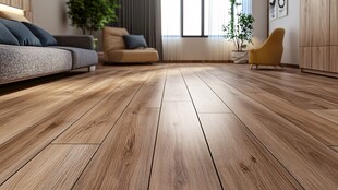 现代客厅木地板风格