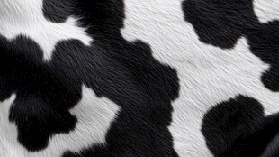 黑白斑点皮毛纹理