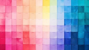 彩色纸张渐变背景