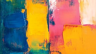 抽象画之色彩斑斓