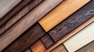 木地板样品展示