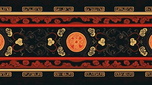 中国风纹饰图案
