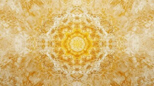 金色曼陀罗纹理背景